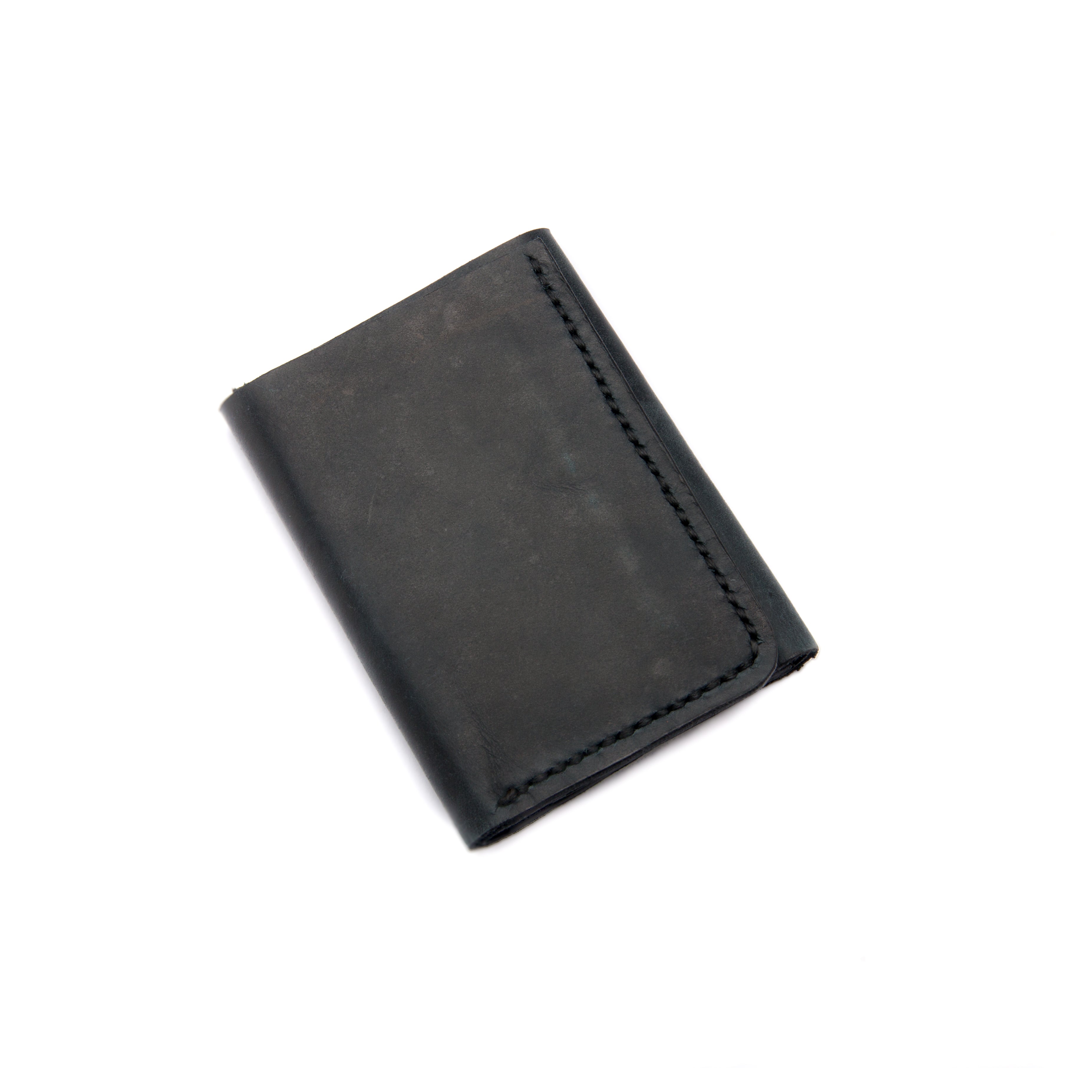 Tri-fold Wallet . Black