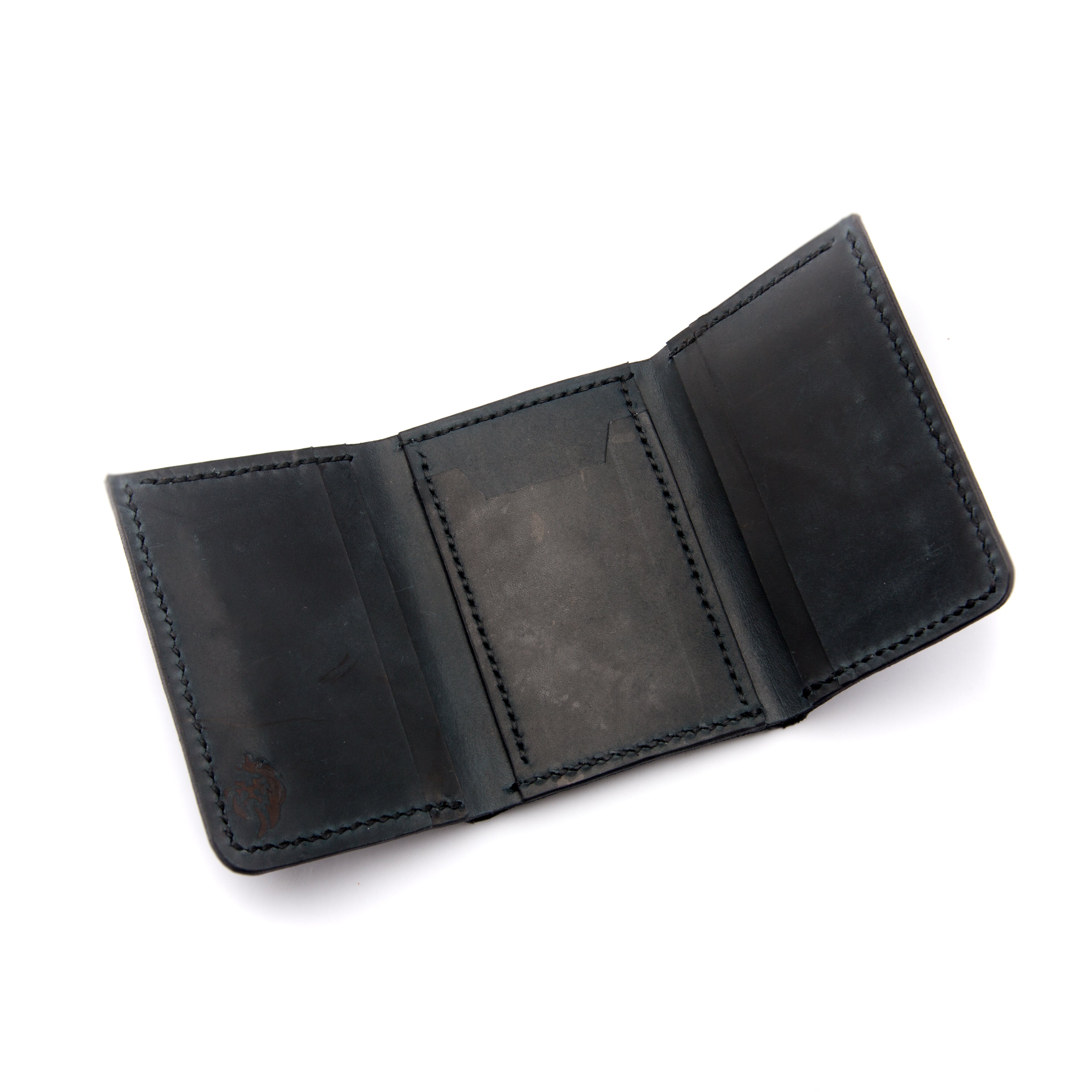 Tri-fold Wallet . Black