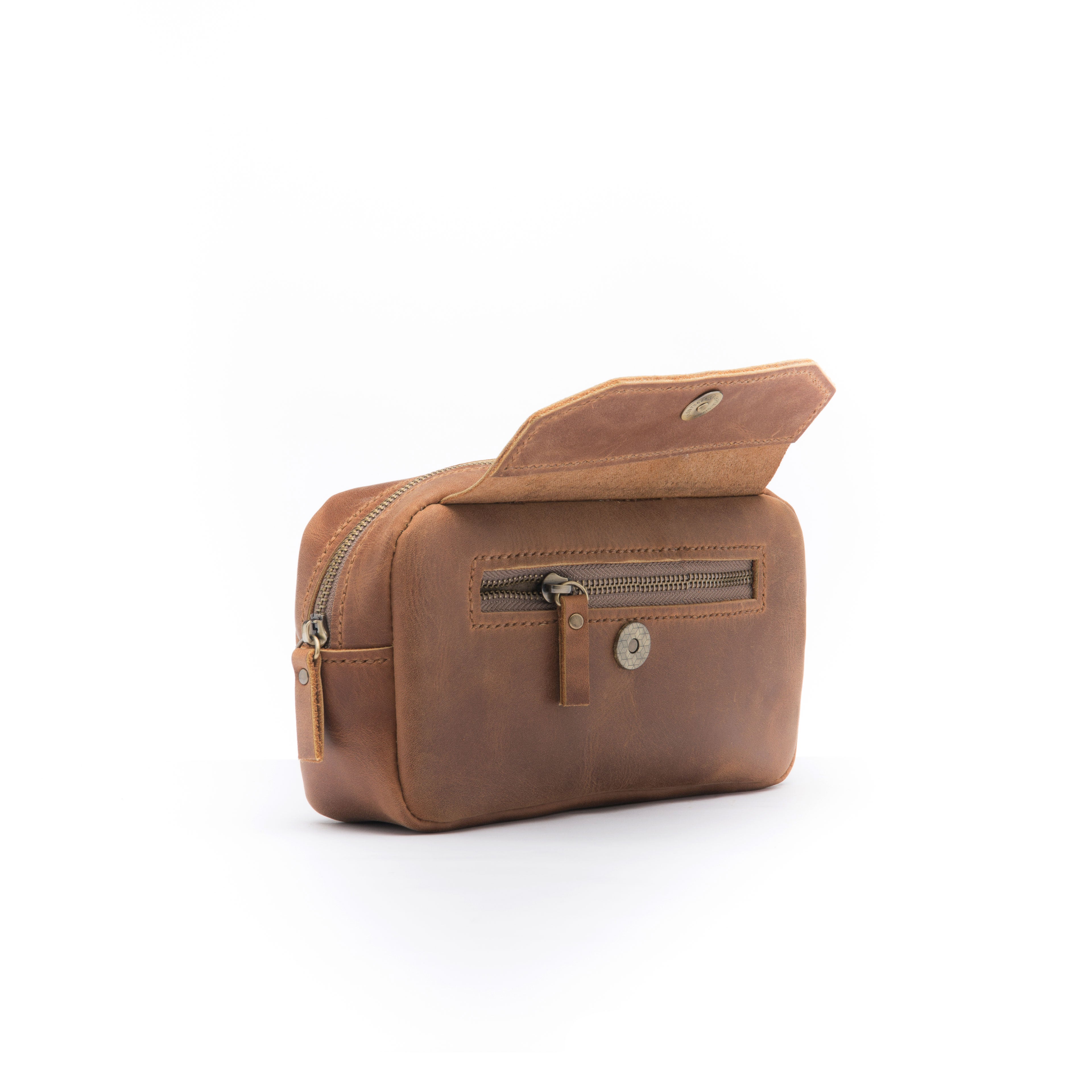 Handbag . Brown