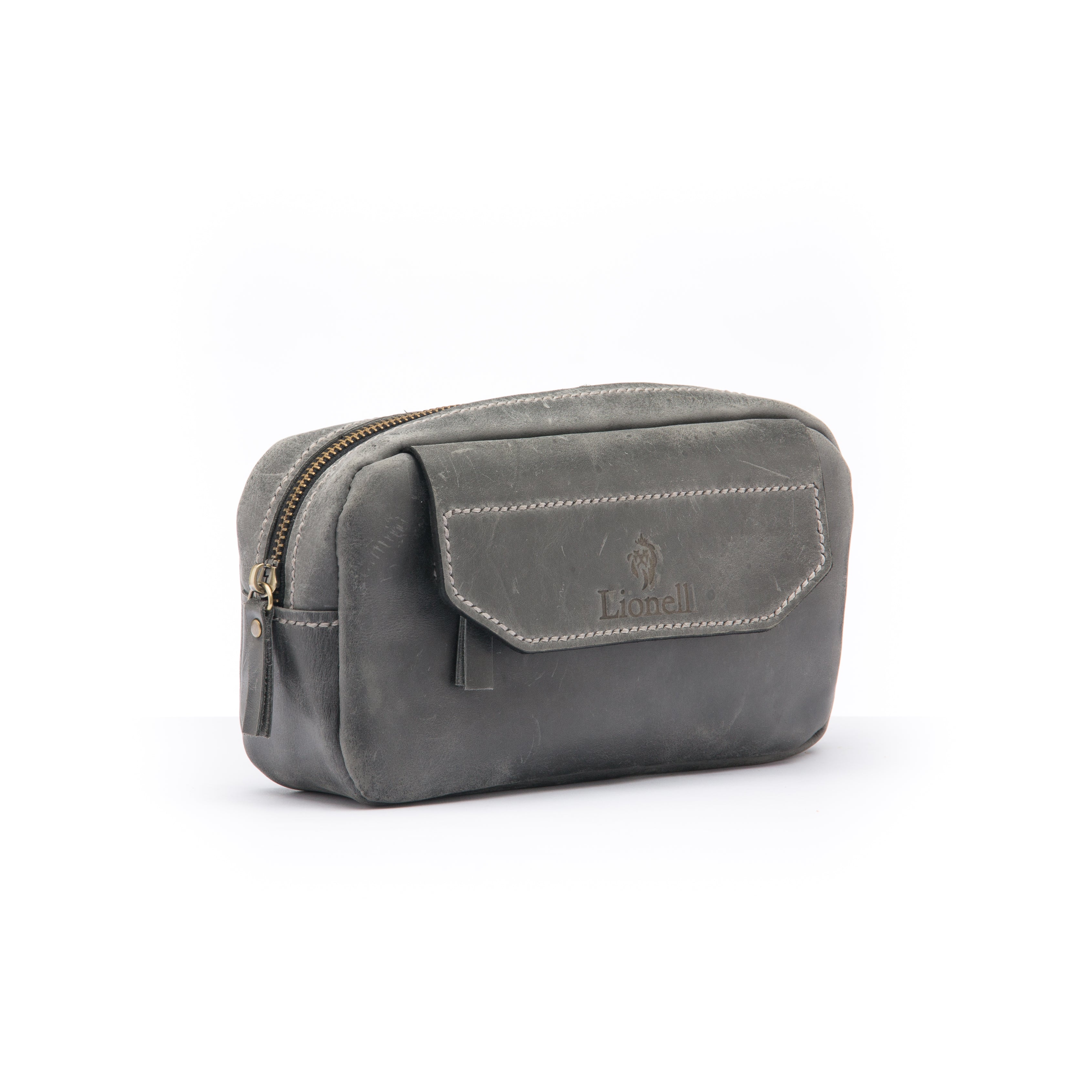 Hand Bag . Grey