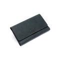 Tri-fold Long Wallet . Black