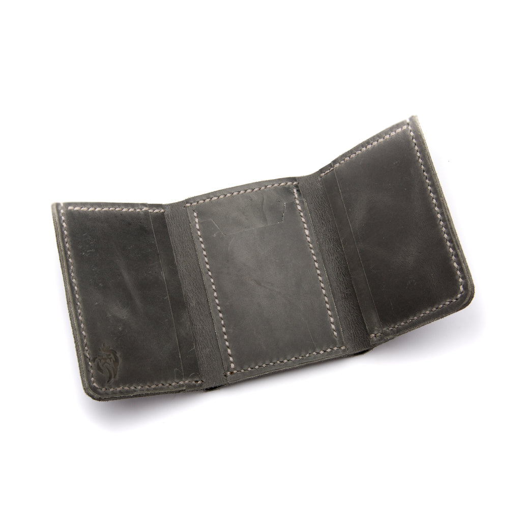 Tri-fold Wallet . Grey