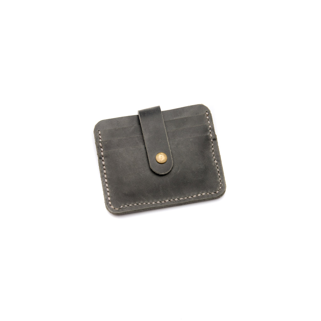 Classic Card Holder . Grey