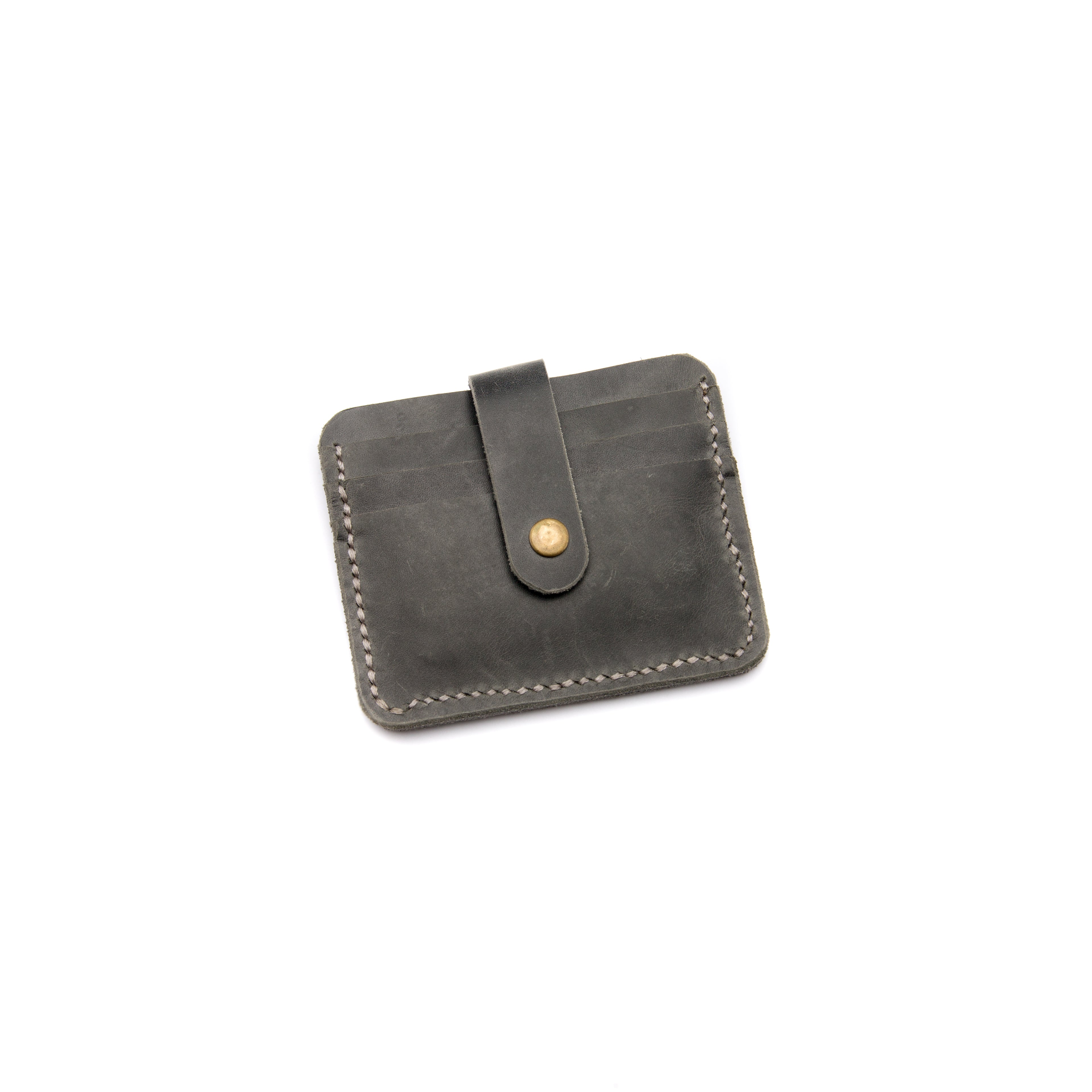Classic Card Holder . Grey