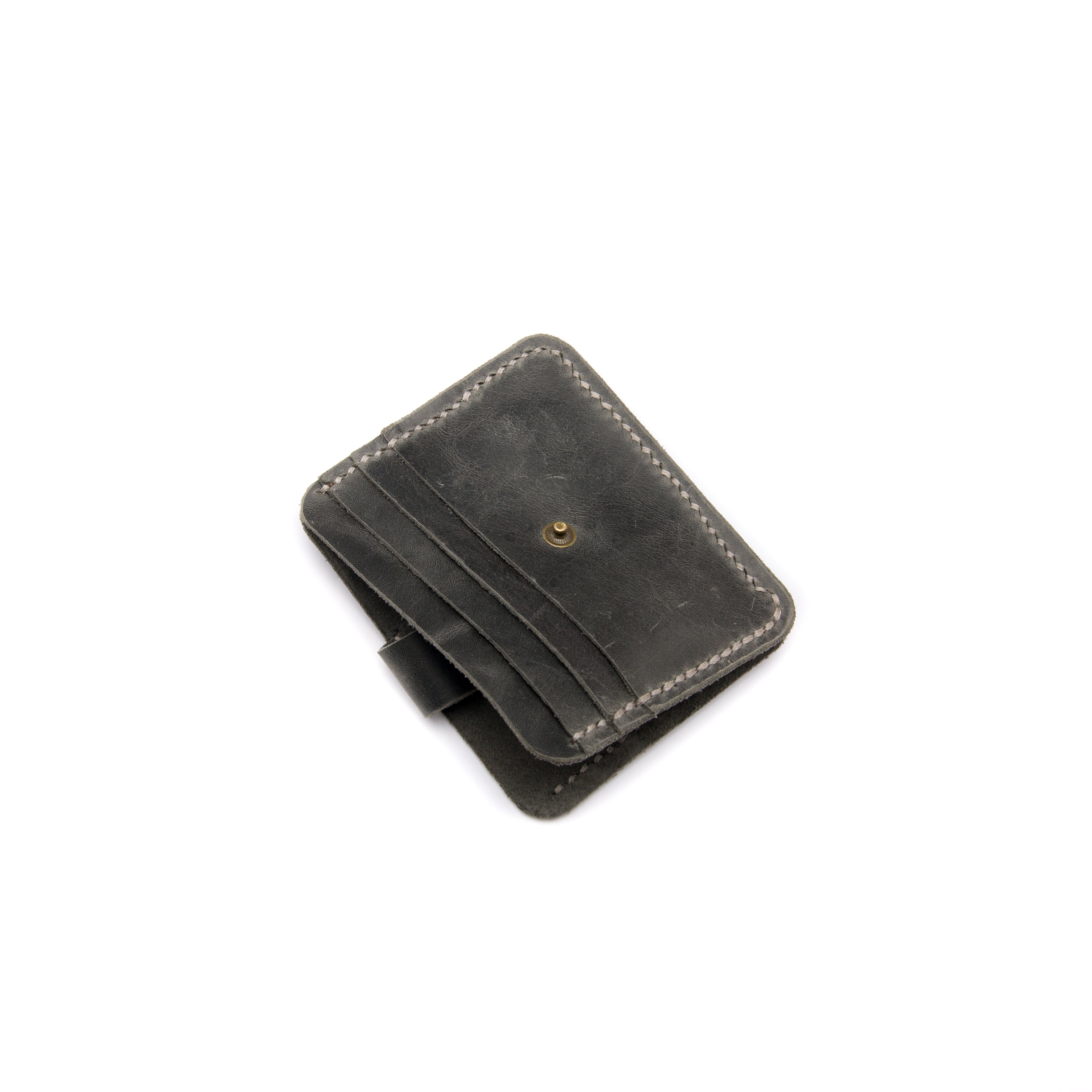 Classic Card Holder . Grey