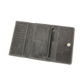Tri-fold Long Wallet . Grey