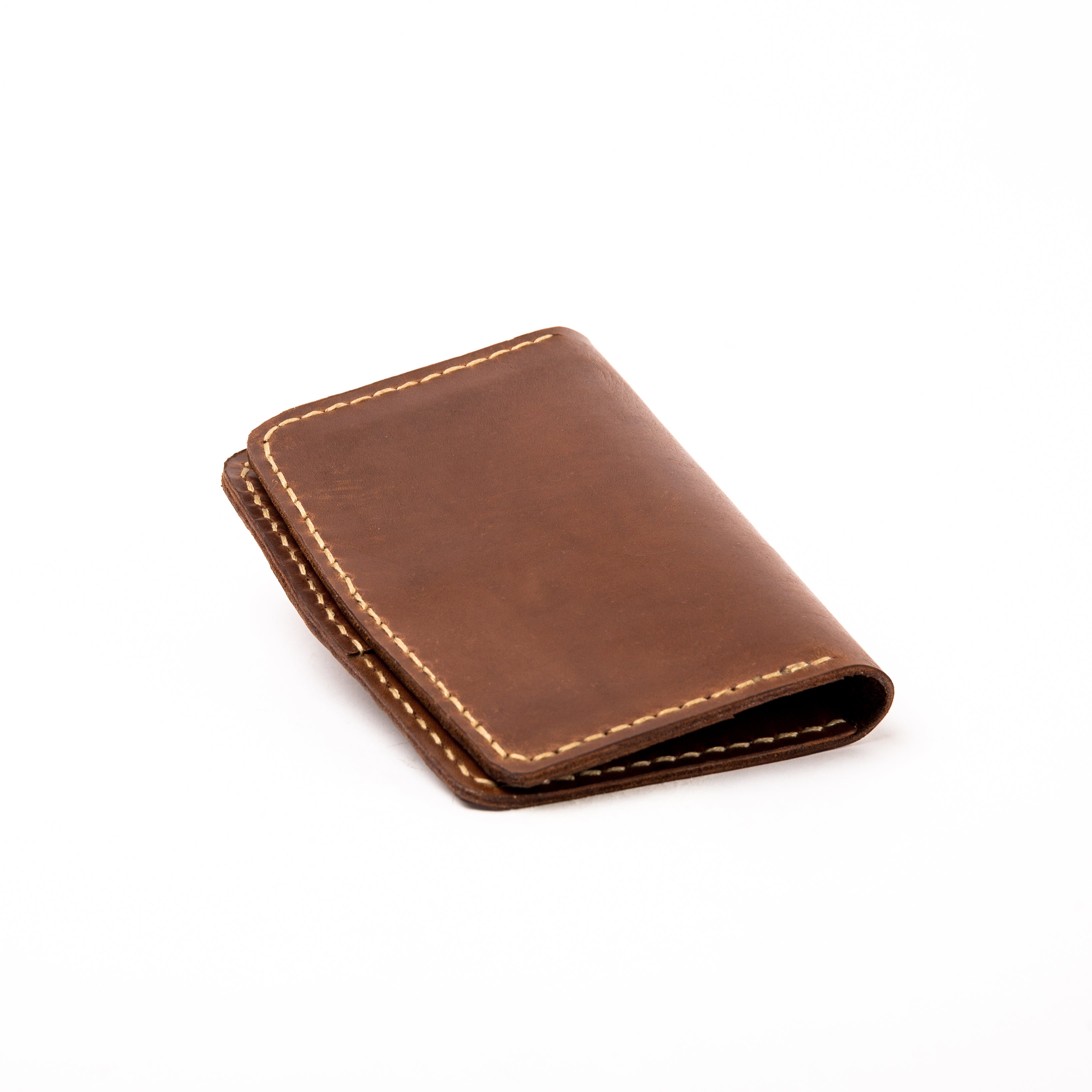 Classic Passport Holder . Brown