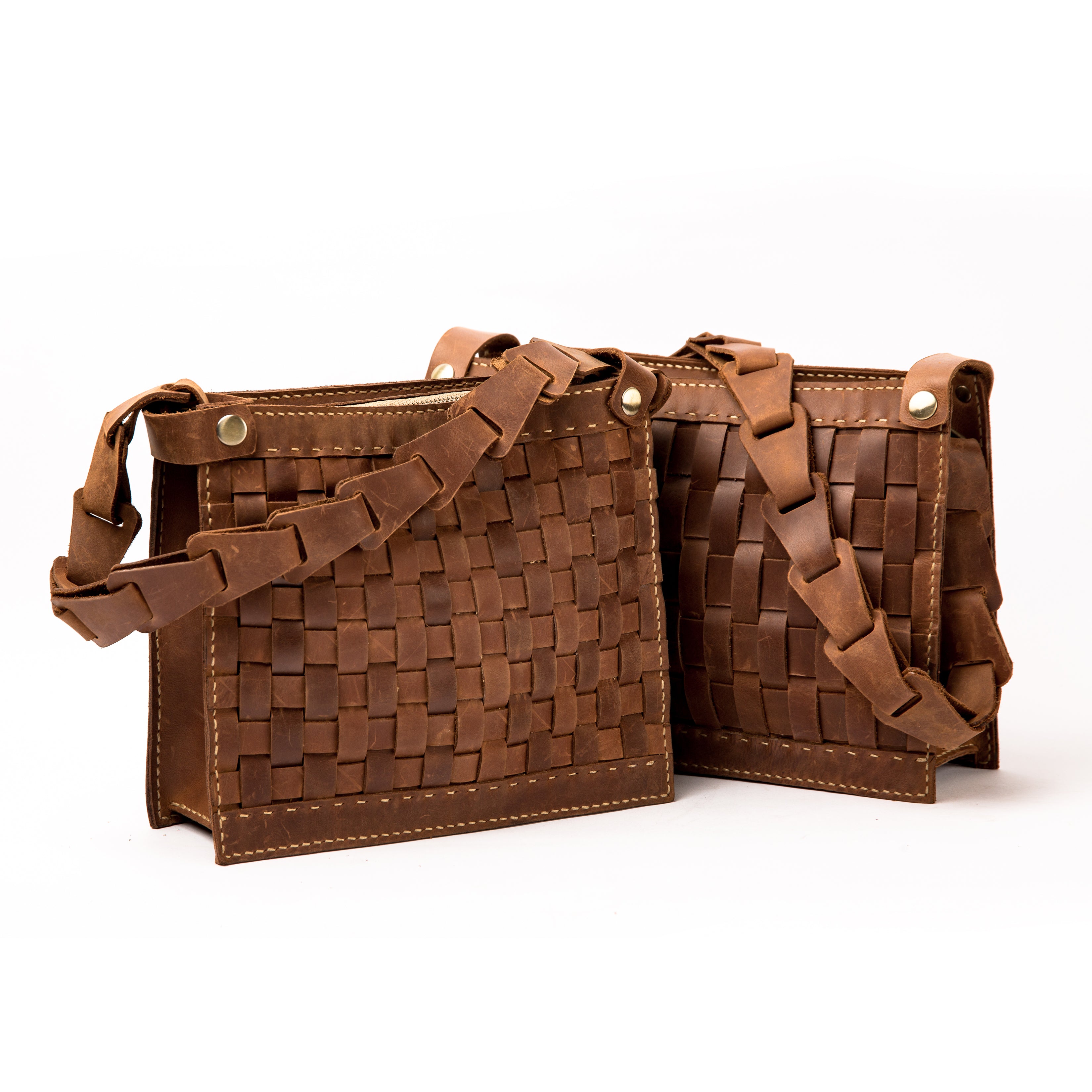 Large Braided Shoulder Bag