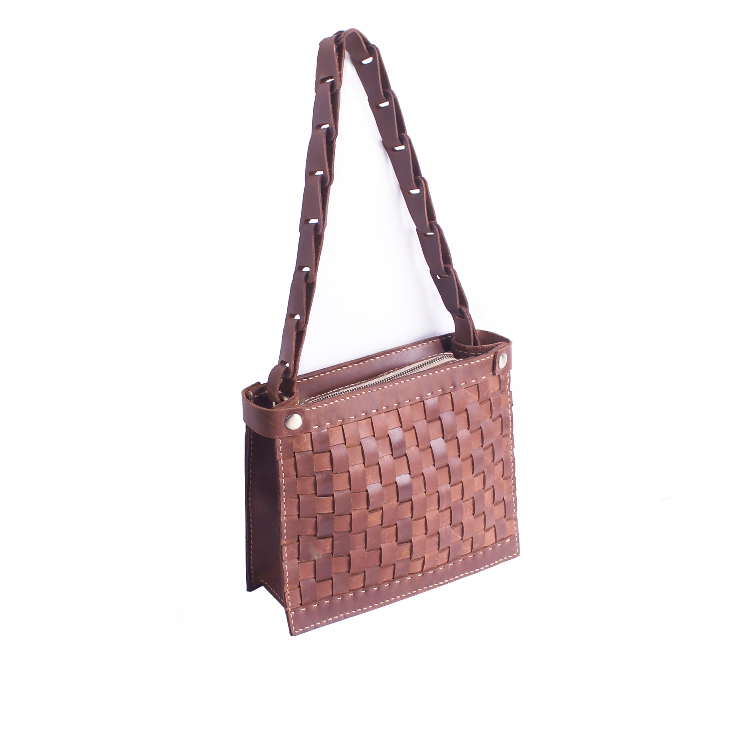 Braided Shoulder Bag