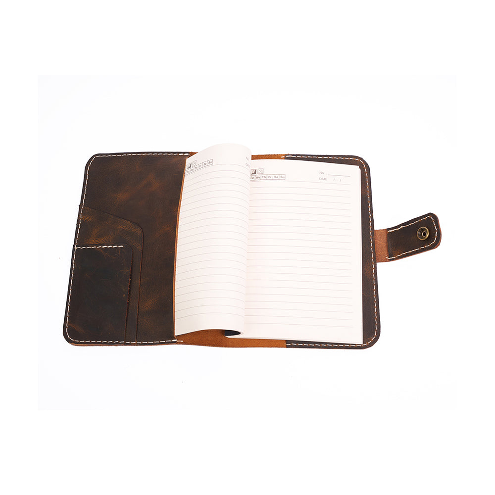 Refillable Clip Notebook Cover . Golden Dust