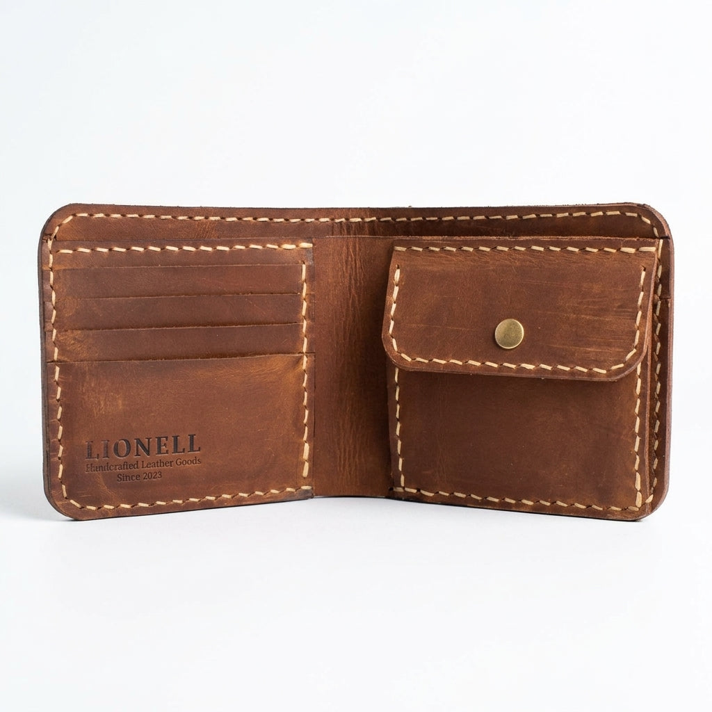 The Sovereign - Full-Grain Leather Bifold Wallet